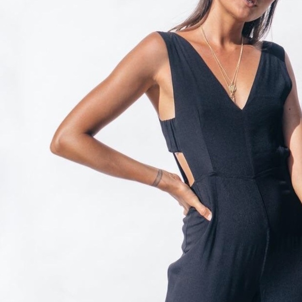 XIX Palms Cut-out Jumpsuit